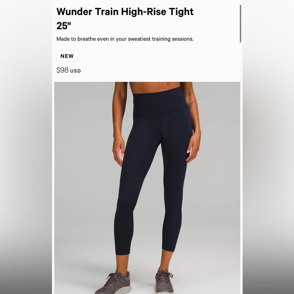 Wunder Under Train Tight - true navy